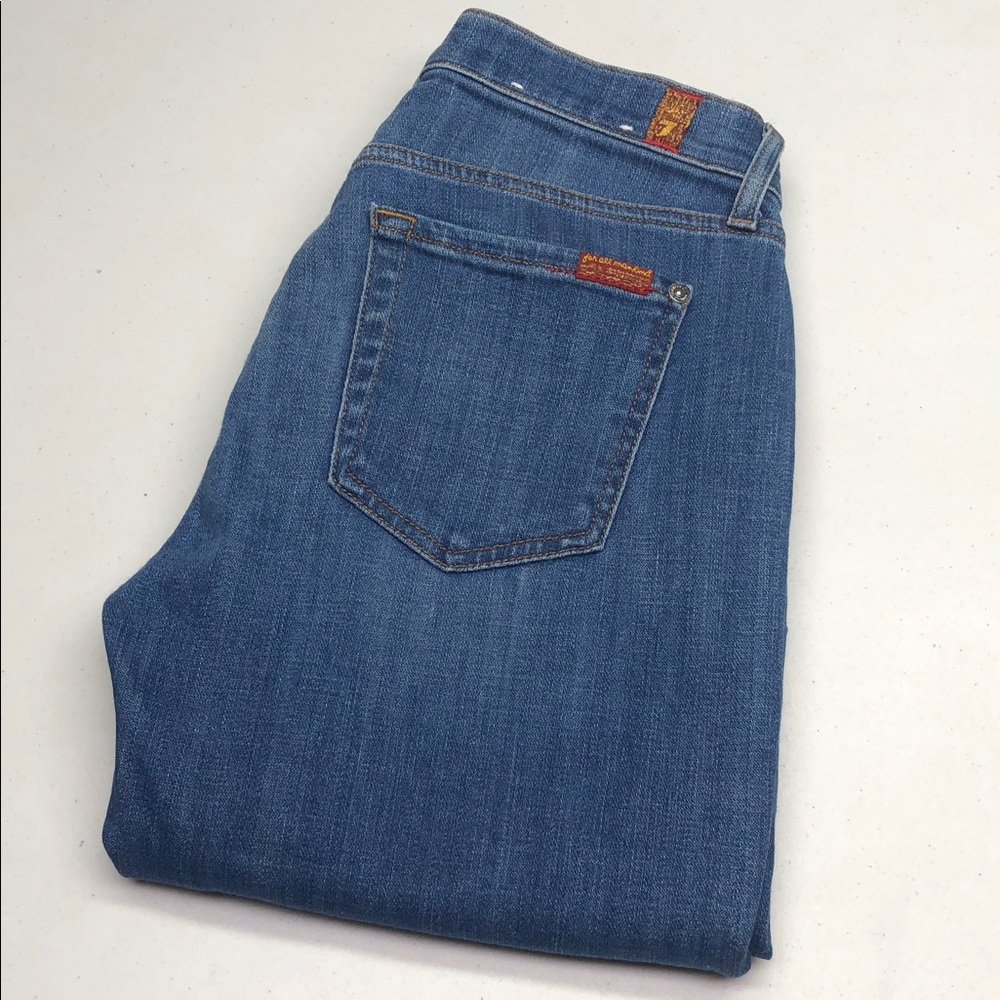 7 for ALL MANKIND JOSEFINA SKINNY BOYFRIEND JEANS 24x28 ⭐️